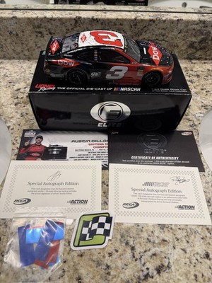 Austin Dillon 2018 Daytona 500 Win Duel Autographed Elite 1/24 1 Of 103 