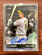 NICK KURTZ 2025 Pulse Debut Milestone Signed Rookie Auto Card RC /50