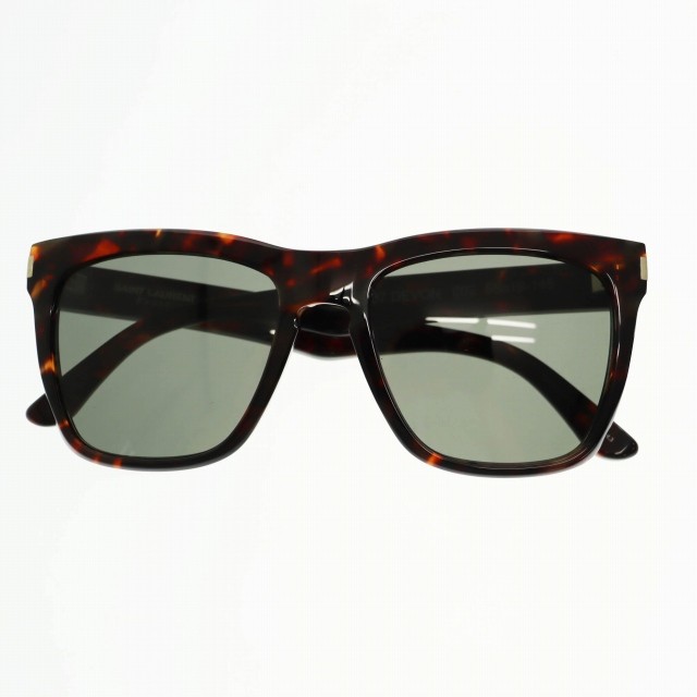 Saint Laurent Paris Devon Sunglasses Brown Frame 55mm B Condition