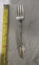 VINTAGE 1953 WHITE ORCHID💮 PATTERN SILVERPLATED BABY 👶 SPOON 