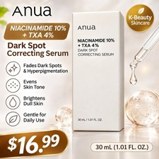 ANUA Niacinamide 10 TXA 4 Dark Spot Correcting Serum 30ml Hyaluronic Acid 2029