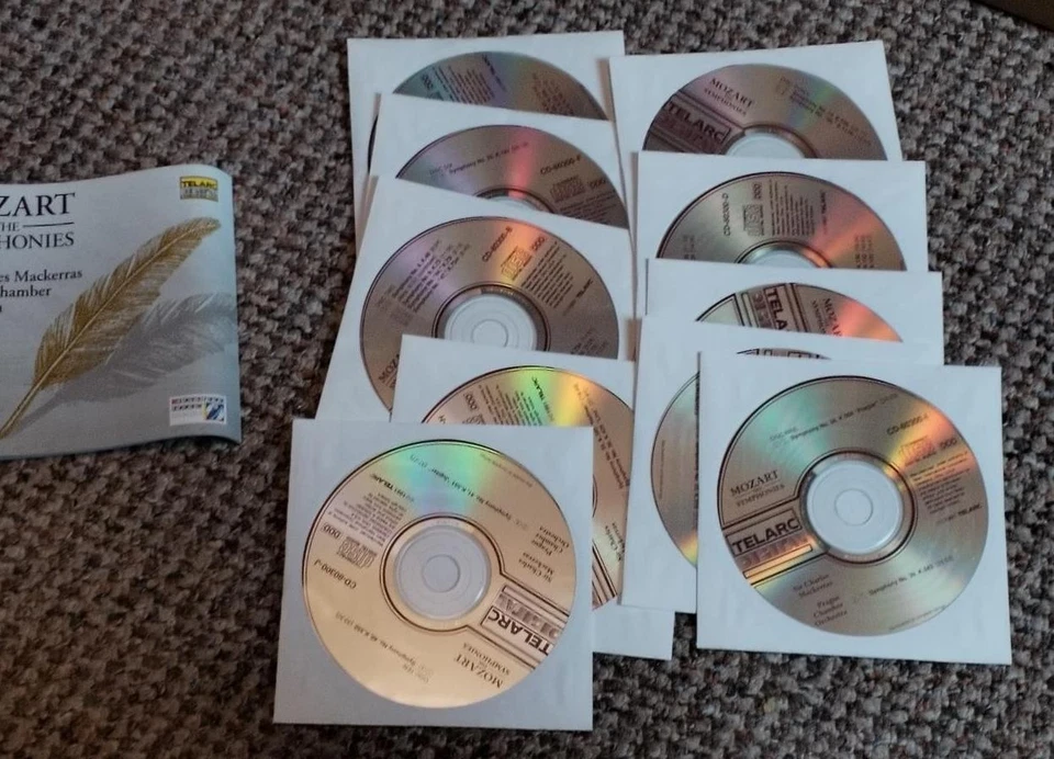 MOZART Symphonies CHARLES MACKERRAS Telarc 10 CD SET - Image 4 of 4