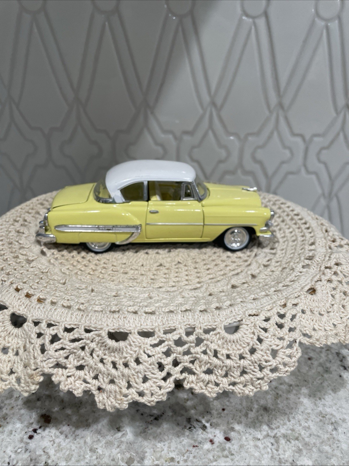 Arko Products 1954 Chevy Bel Air Sport Coupe Yellow Motor Mu