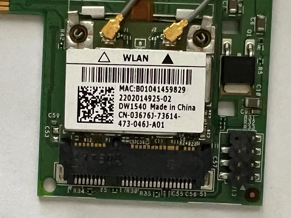 Adaptador sem fio Dell Broadcom PCI DW1540 com antena Dell CN-0WX492-00842 - Imagem 3 de 4