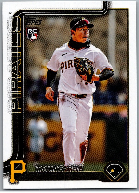 #US72 Tsung-Che Cheng, Pittsburgh Pirates - RC 2025 Topps Update Base