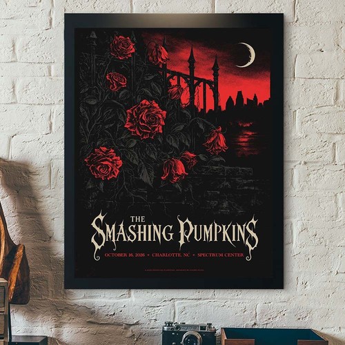 Hot! The Smashing Pumpkins Charlotte NC At Spectrum Center Oct 16 2026 ...