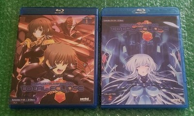 Muv-Luv Alternative: Total Eclipse Collection 1 & 2 Blu-ray lot anime