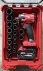M18 Milwaukee Packout 1/2 Impact 2855-20 + Socket storage insert 48228435