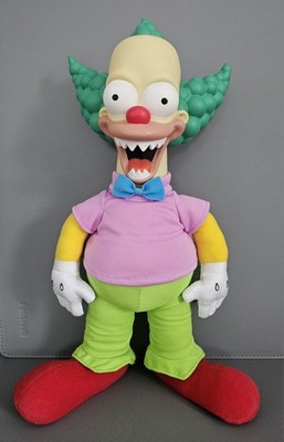 THE SIMPSONS KRUSTY DER CLOWN SPRECHENDER PLÜSCH 16 ZOLL JAKKS PACIFIC GUT & BÖSE