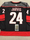 JSA COA SETH JARVIS Signed Autographed Carolina Hurricanes Hockey Jersey