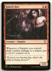 Rakish Heir 149/199 Commander: Innistrad: Crimson Vow MTG