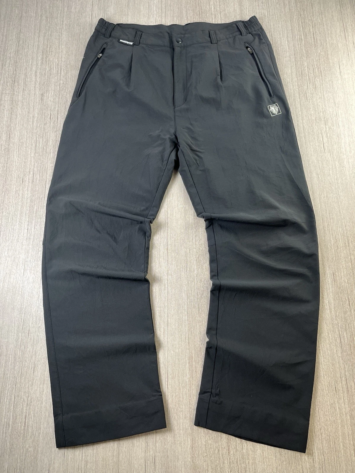 Black Yak Pilbados Windstopper Hiking Pants 34" Waist Black Technical Softshell