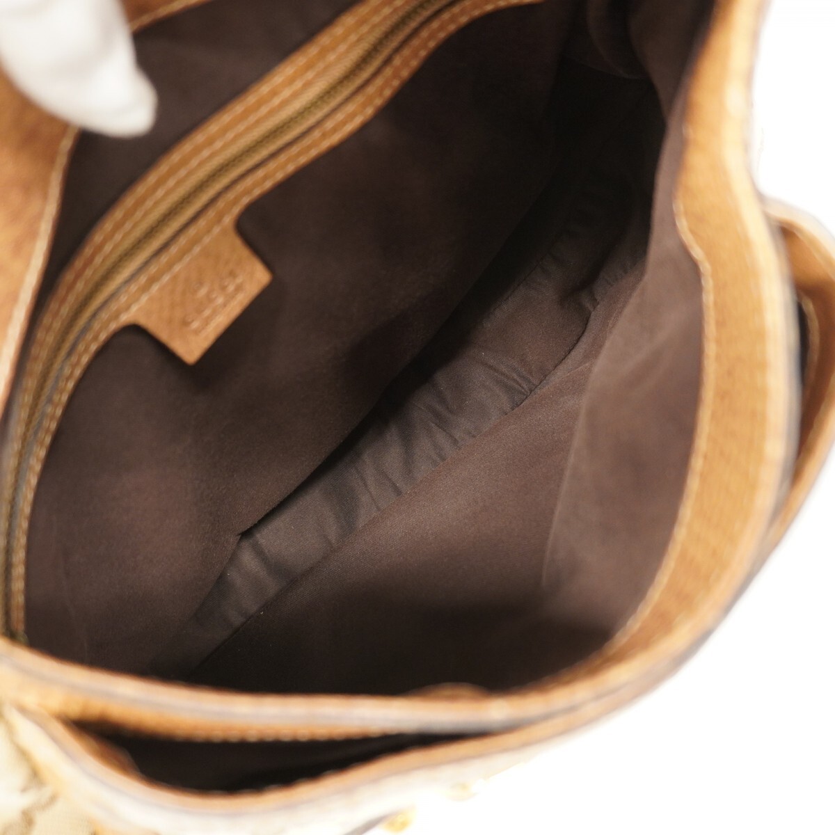 GUCCI Hand Bag GG Canvas 223955 gold hardware 2way 325044 thumbnail 4