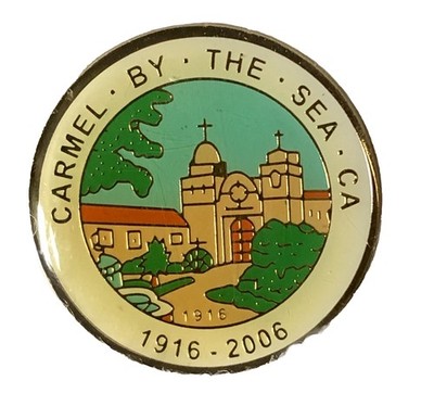 Carmel by the Sea Lapel Pin 100th Anniversary Celebration Centennial California