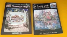 2 CROSSTITCH: Pegasus Pub. Marty Bell’s Mendocino Twilight & Charming Cottage