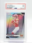 JAYDEN DANIELS 2024 PANINI PRIZM ROOKIE FOOTBALL SILVER B RC PSA 9 Q0004