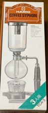 HARIO TCA-3 Coffee Syphon Siphon Maker 3 Cup Glass Vacuum Brewer Japan