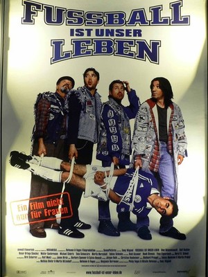 Fussball ist unser Leben - Uwe Ochsenknecht - Filmposter 120x80cm gerollt