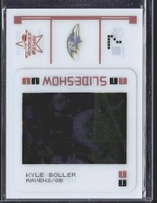 Kyle Boller 2004 Leaf Rookies & Stars Slideshow Bronze SN #/1250