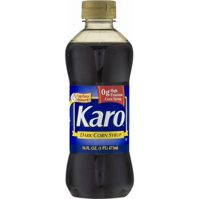 Karo Dark Corn Syrup with Molasses 16 fl oz   Rich Flavor Baking & Dessert