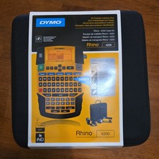 Dymo Rhino 4200 Case Kit All-purpose Labeling Tool 19MM 3/4" Bundle