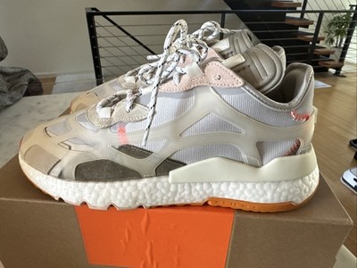Adidas IVP Nite Jogger Beyoncé Ivy Park Boost Shoes Sz 11.5. White Orange GX1346