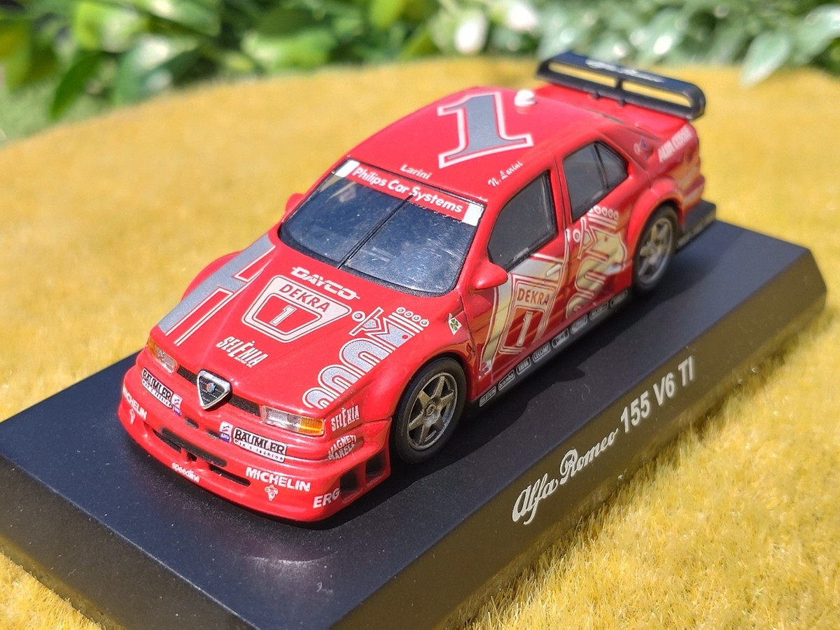 1/64 アルファロメオ155V6Ti 1993 DTM アルファコルセ Alfa Romeo / 155 V6 TI / No.1 / 1993 DTM / 1/64 Diecast car