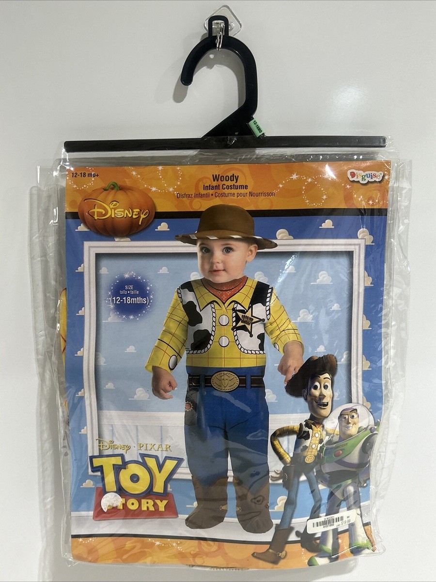 2010 Disney Baby Toy Story Woody Infant Halloween Costume 12-18 Months  COMPLETE