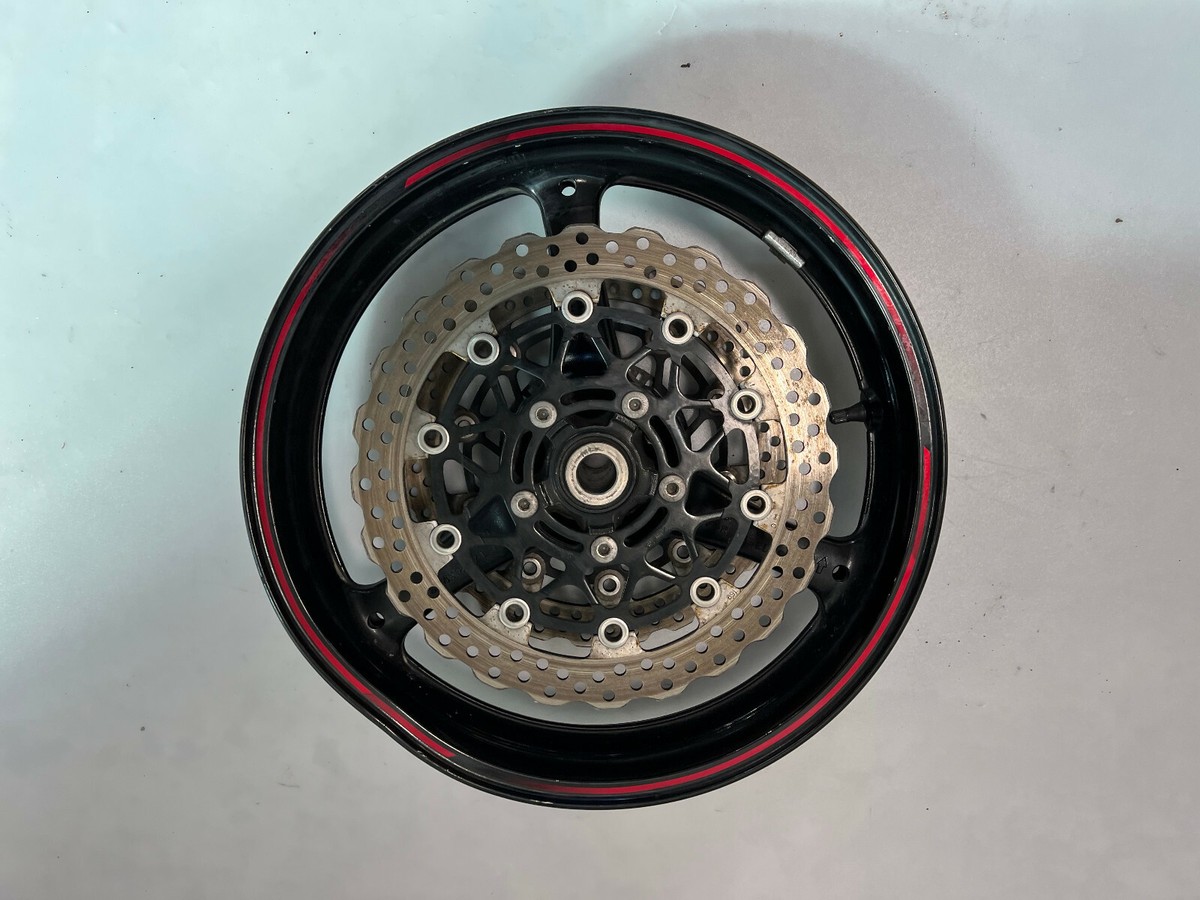 rimi様 11-15 Kawasaki Ninja ZX10R Front Wheel Rim Rotors zx10 BLACK