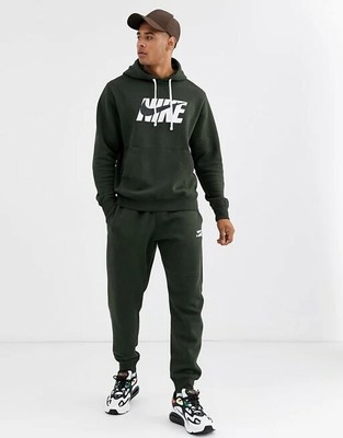 nike swoosh fleece tracksuit