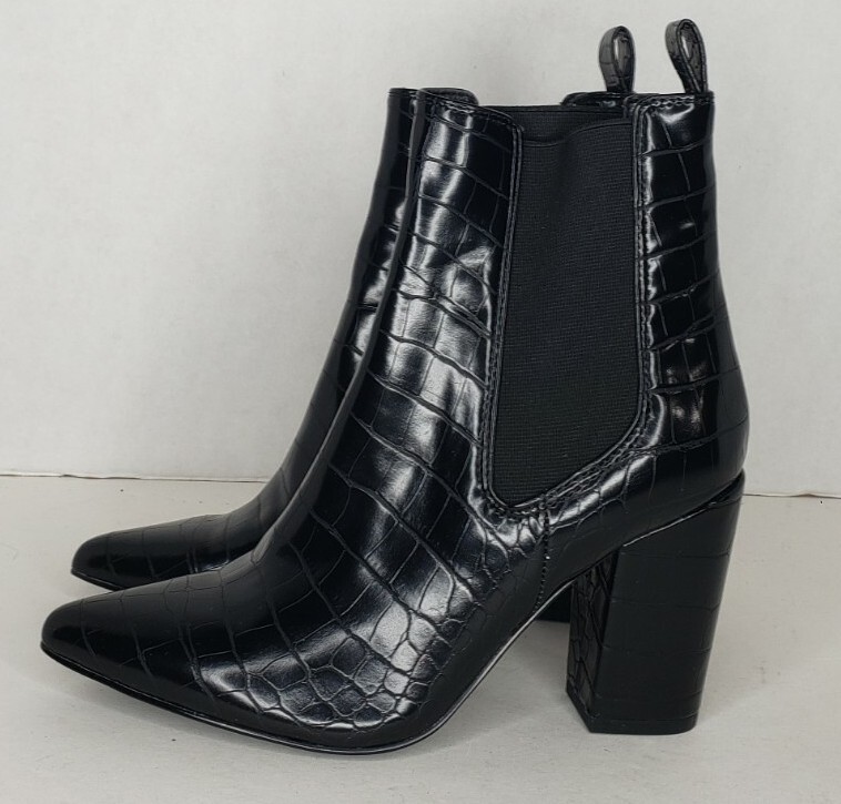 Tornado Steve Madden Black Croc Booties Steve Madden Tyclone Beige - Main Image