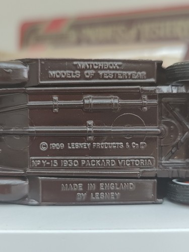 Matchbox Y11 Lagonda & Y15 Packard Victoria Models Of Yesteryear Cars X2 READ De - Picture 7 of 21