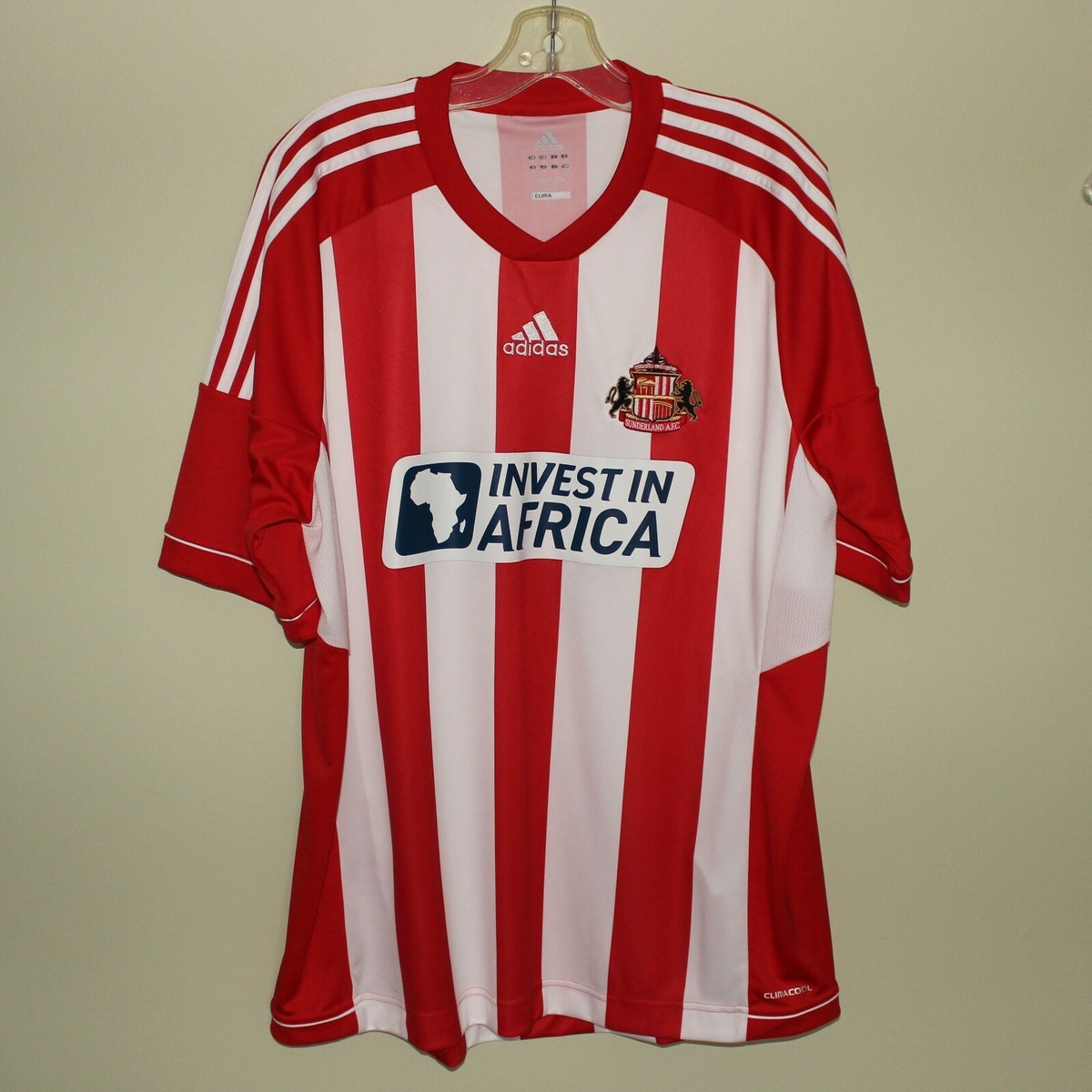 new Adidas SUNDERLAND 2012-13 home shirt XL soccer jersey Invest