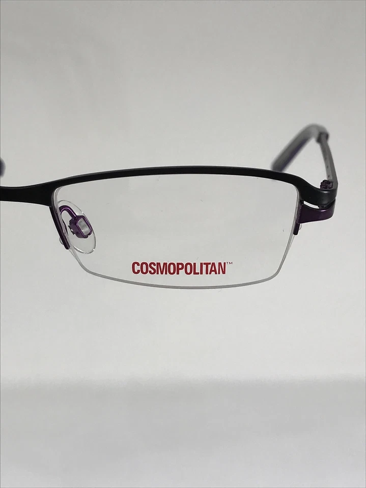 COSMOPOLITAN «KISS» NOS черный/фиолетовый половина ободка очки ОПРАВА 48-17-135 - Изображение 4 из 4