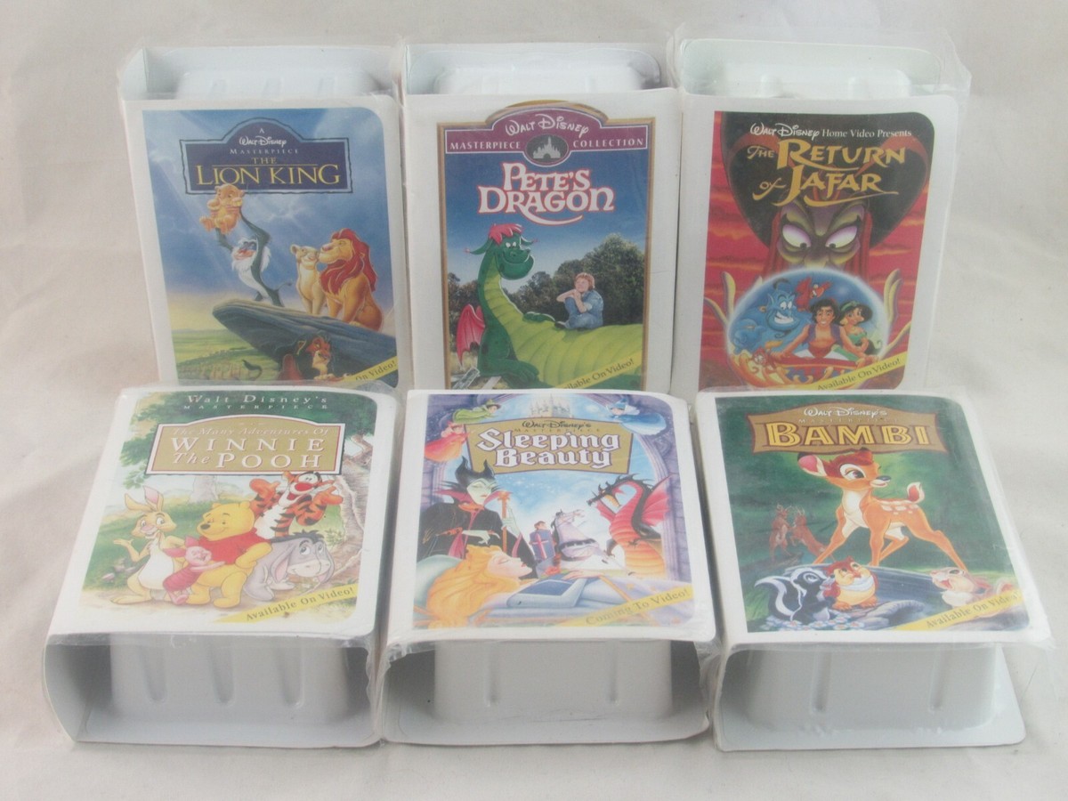 Walt Disney Masterpiece Collection VHS Toy Figures McDonalds Happy