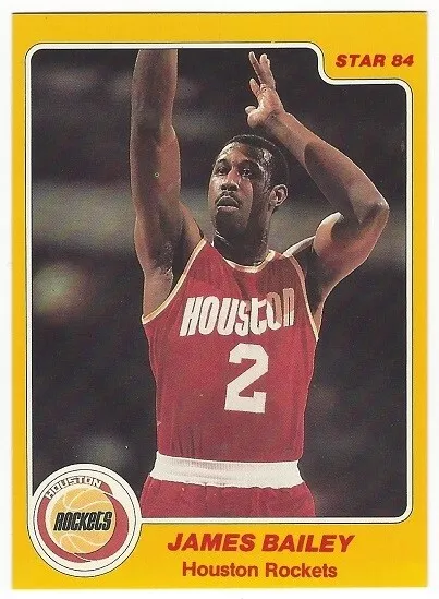 1983 84 STAR BASKETBALL 74 JAMES BAILEY NEAR MINT eBay