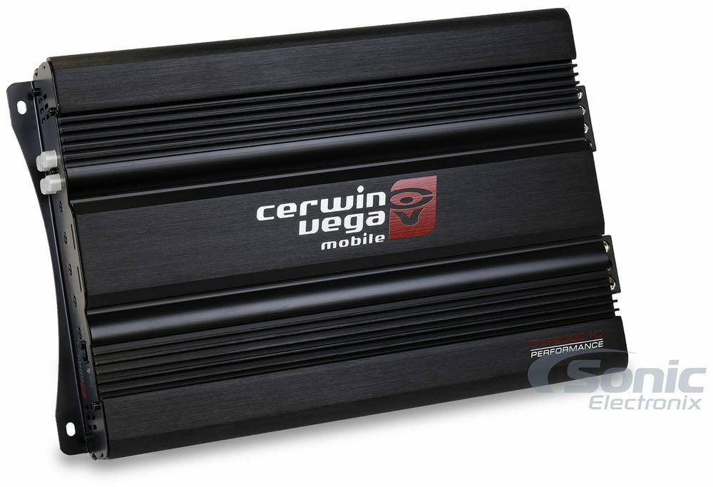 Моноблочный автомобильный усилитель звука Cerwin-Vega CVP20001D серии CVP мощностью 1000 Вт класса D 23290₽