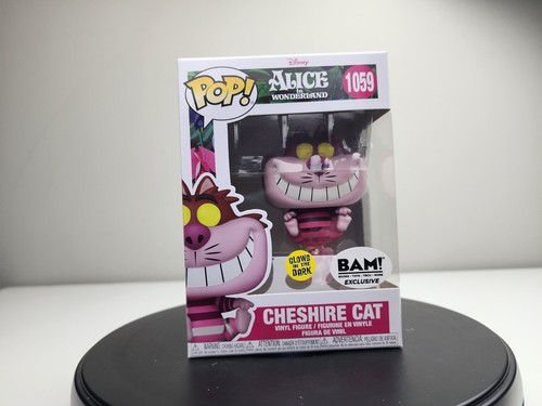 Funko Pop! Alicia en el País de las Maravillas #1059 Gato de Cheshire Brilla en la Oscuridad Exclusivo de BAM - Imagen 20 de 22