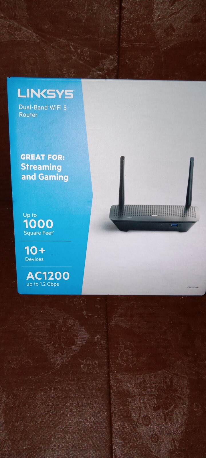 Linksys EA6350-4B 1200 Mbps 4 Port 1000 Mbps Wireless Router for sale ...