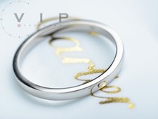 CARTIER BALLERINE BAGUE RING PLATIN TRAURING EHERING WEDDING BAND PLATINUM Gr.57