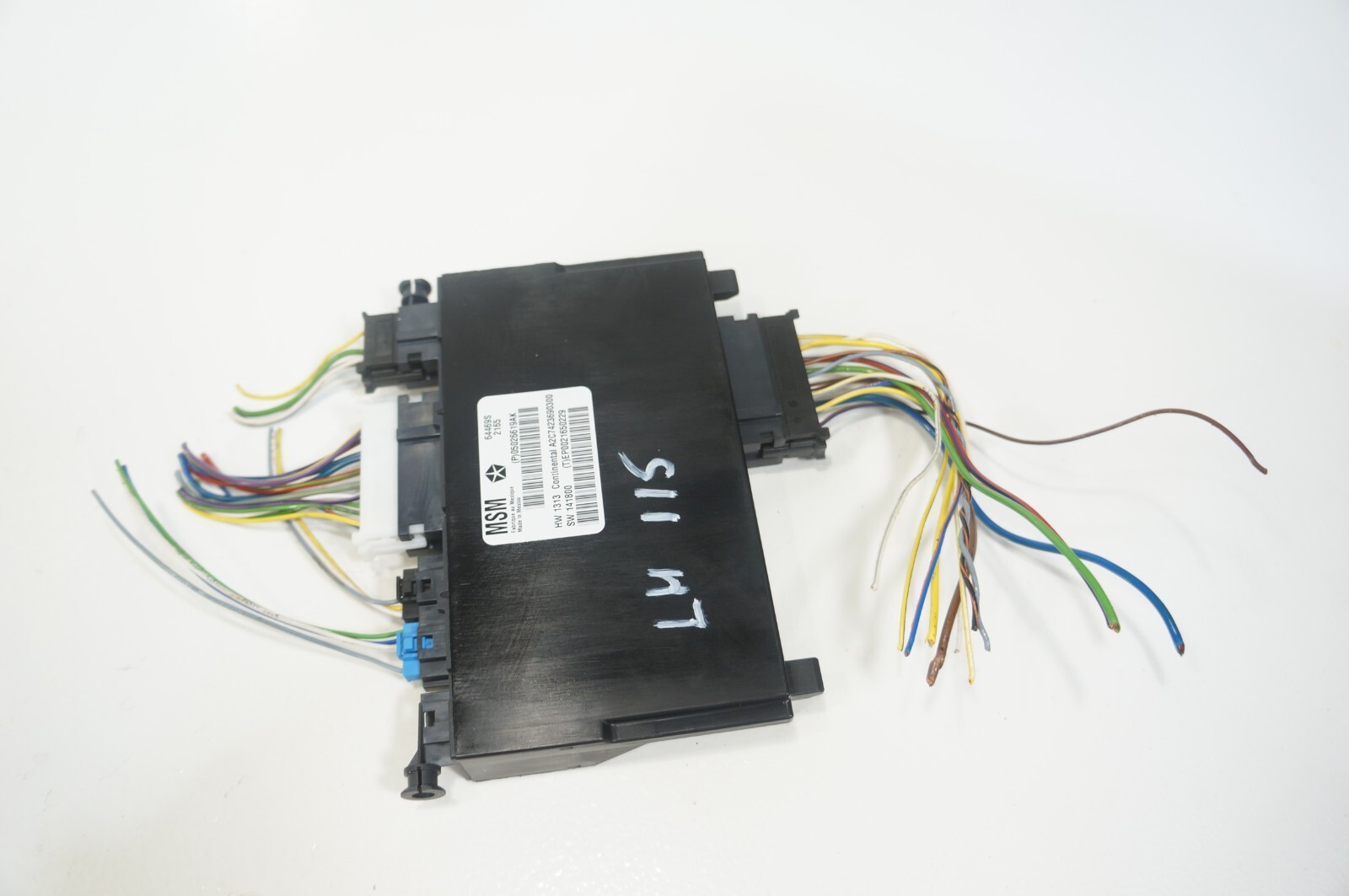 14-2017 maserati ghibli front left driver seat control computer module unit