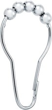 Moen SR2100CH Shower Curtain Rings, Pack of 12, Chrome Finish