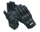 Swift Wear Vented Leather Motorbike Motorcycle Summer Gloves Knuckle Protection