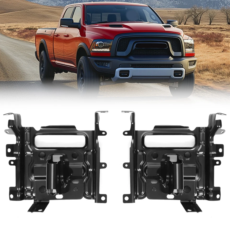 Soporte de parachoques delantero para Ram 1500 2013-2022 2023 izquierda y derecha #68232485AA Foto 2 de 4