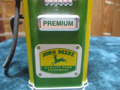 John Deere 1950 & 1937 Style Mini Gas Pumps Die Cast Metal Gearbox Toys 8" - Picture 3 of 12