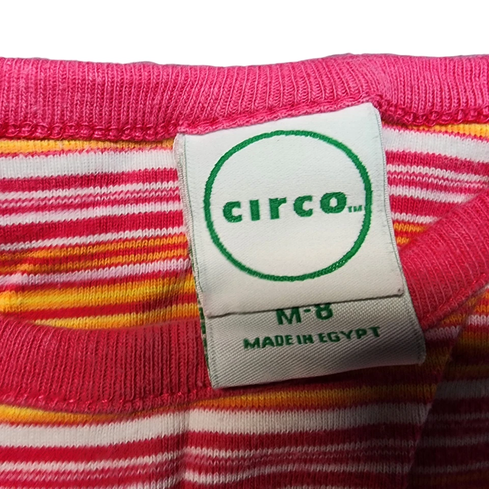 Lote Camiseta sin Mangas Circo Niñas Juvenil Talla Mediana 8 Rosa Naranja Azul Foto 3 de 4