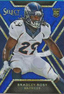 Bradley Roby 2014 Panini Select Prizm refractor blue inert rookie