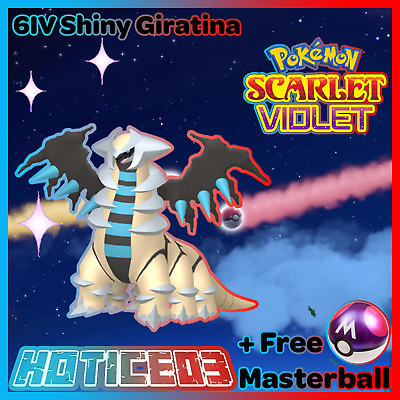 Shiny Giratina in Scarlet & Violet