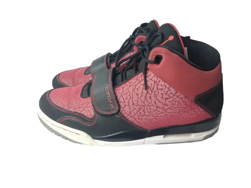 Nike Air Jordan Flightclub Años 90 Zapatos Para Hombre Talla 11 Gimnasio Rojo y Negro 2013 Foto 4 de 4