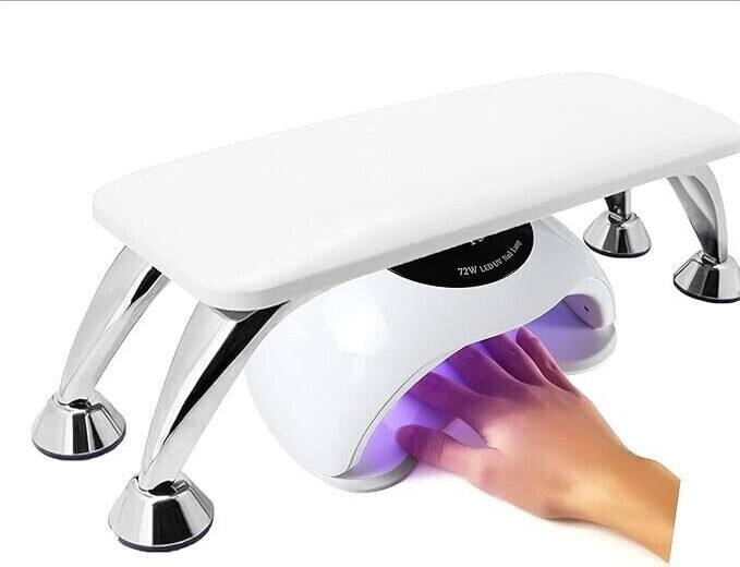 Cuscino Poggiamani Rialzato Mani Piedi Manicure Poggia Braccia Supporto Nails
